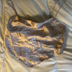 Soft time in the back tank top